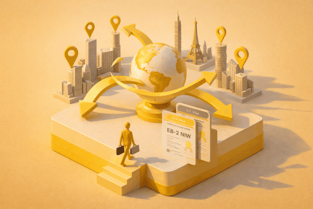 Por que os EUA estão em disputa global por talentos e onde entram o EB-2 NIW e o EB-1A 1 Por que os EUA estão em disputa global por talentos e onde entram o EB-2 NIW e o EB-1A